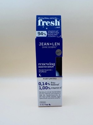 Jean & Len Renewing Booster Serum 0,14 % Retinol 1,00 % Vit E Vegan 30 ml *NEU*