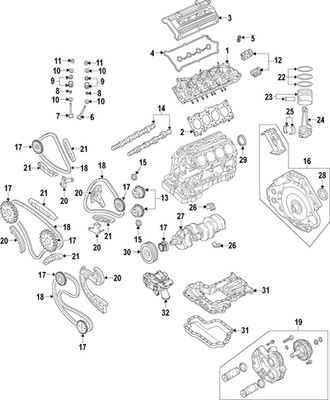 Genuine Audi Engine Timing Sprocket 079-109-570-AS