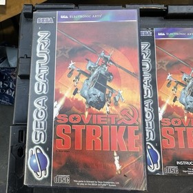 Sega Saturn Soviet Strike komplett mit Handbuch