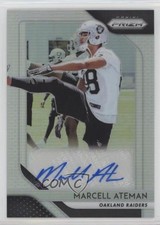 2018 Panini Prizm Rookie Auto Marcell Ateman #RA-MA Auto 5z0