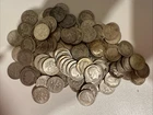 10 Silver Roosevelt Dimes Lot Of 10 1946-1964 90% Silver May Contain Duplicates