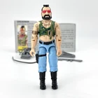 1985 GI Joe RIPPER 100% COMPLETE + FILE CARD **  MINTY **