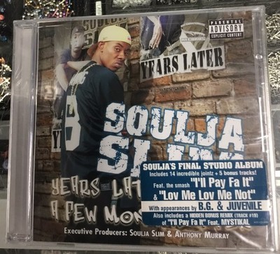 Soulja Slim - Years Later...A Few Months After CD ***NEW***
