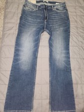 Wrangler Women's Retro Mae Mid Rise Stretch Bootcut Jeans Size 34/17 x 32 New 