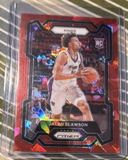 Panini Prizm 2023-24 Basketball Jalen Slawson Rookie RC #149 Sacramento Kings