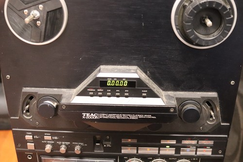 TEAC X-2000R BL Auto Reverse Reel-to-Reel Tape Deck vintage