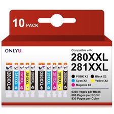 Compatible Ink Cartridge Replacement for Canon 280 281 PGI 280 XXL CLI 281 XX...