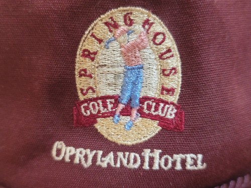 Vintage Opryland Hotel Golf Club Adjustable Rope Hat Cap by Texace Made in USA - Picture 2 of 8