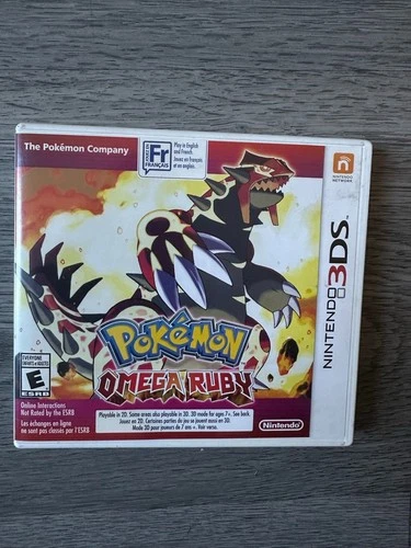 Pokemon Omega Ruby Nintendo 3DS - CASE AND MANUAL ONLY - NO GAME