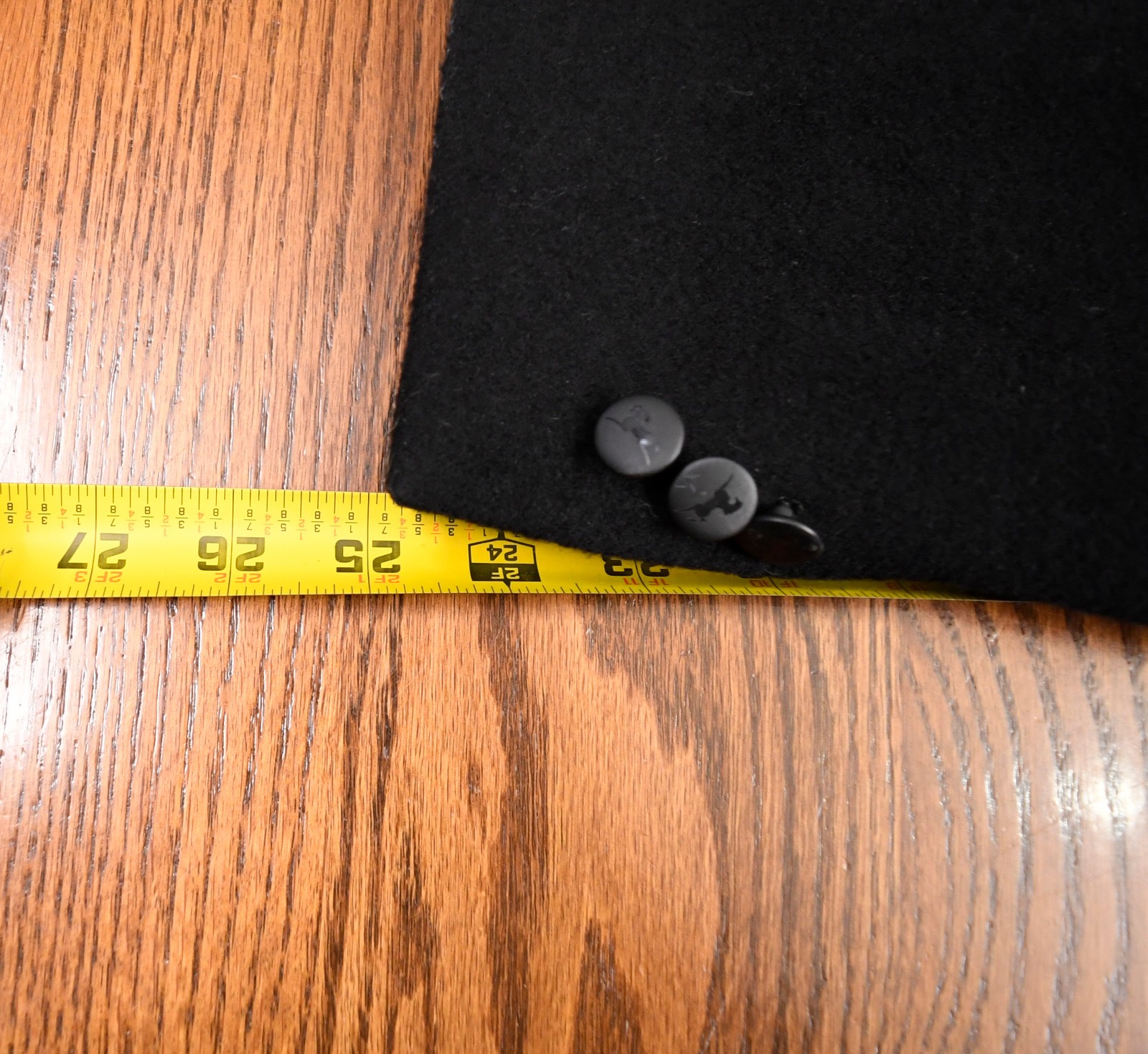 RJ Classics Fairfield melton black hunt coat jacket ladies USA 12R $369