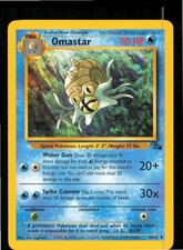 Omastar 40/62 Uncommon Fossil Pokemon Near Mint on eBay