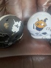 New ListingWvu Signed Mini Helmet Autographed