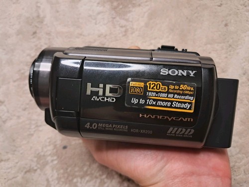 Sony HDR-XR200 120GB HDD Handycam Camcorder Video Recorder Camera Full HD GPS - Picture 15 of 24