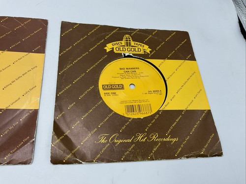 Bad Manners 2 7” Vinyl Singles - Special Brew/Lip Up Fatty & Lorraine/Can Can - Foto 3 di 10