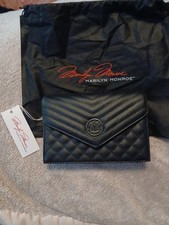 Marilyn Monroe Clutch Woth Dust Bag 5.5"x8" X2"