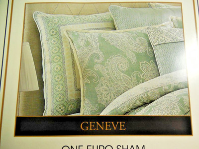 ROSE TREE Euro Sham Geneve 26x26 100% Cotton NEW