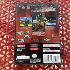 Gamecube Legend of Zelda Ocarina of Time Two Game Bonus Disc Master Quest TESTED