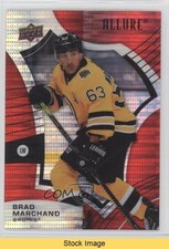 2021-22 Upper Deck Allure Red Rainbow Brad Marchand #37 READ 1r79