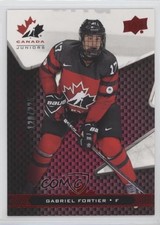 2018 Upper Deck Team Canada Juniors Exclusives 120/225 Gabriel Fortier #47 8eo