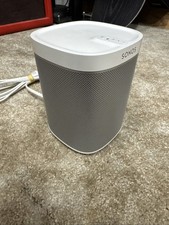 Sonos Play 1 Wireless Smart Speaker White Factory Reset Tested  Working