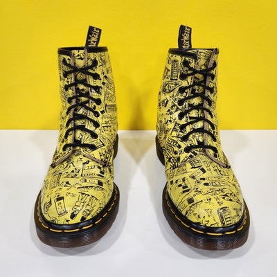 💥Dr. Martens Doc England MIE Rare Vintage London Scene 1460 Boots