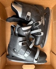 Schlittschuh Trex Champion Herren Damen Kinder Unisex gebraucht Schwarz Grau