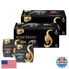 Sheba 16ct 1.3oz Filets in Broth Wet Cat Food - Chicken & Tuna Adult