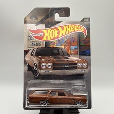 2016 Hot Wheels Garage Series 2/10 '70 CHEVELLE SS WAGON Brown w/Chrome PR5 Sp