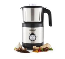 GEEPAS Coffee Grinder Food Processor 450W Wet & Dry Mixer 2 Speed Pulse 800ML 