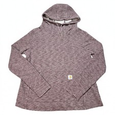 Carhartt Women's Clarksburg Pullover Hoodie Size M Purple Marl Fall 2018