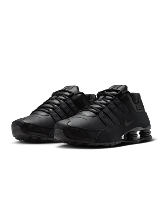 Nike Shox NZ Shoes Triple Black 378341-001 Men's Sizes NEW | eBay