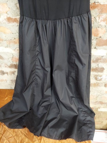 Black Dress Womens Plus Size 2x Sleeveless Long A - Picture 2 of 4