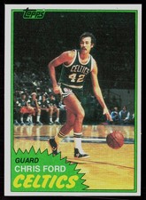 1981-82 Topps #E73 Chris Ford