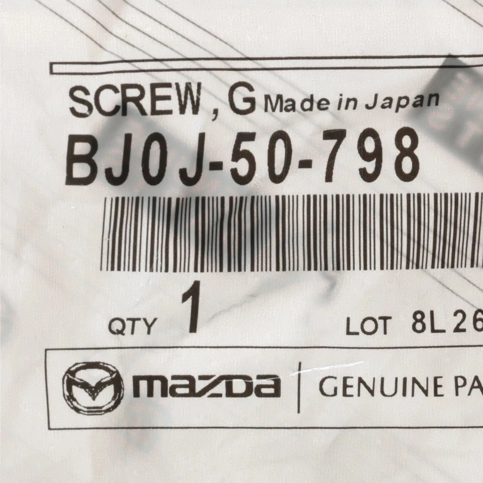 OEM NEW Genuine Mazda 1999-2015 Protege MX-5 Cowl Grille Grommet BJ0J-50-798 - Image 3 of 4