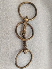 Morso in bronzo cavallo equitazione