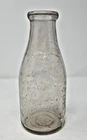 Vintage Borden's Farm Products Co. Inc. Glass Milk Bottle Quart
