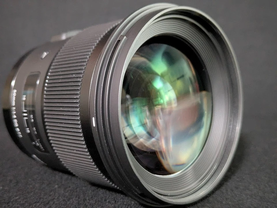 Arte SIGMA 50mm F/1.4 DG HSM para Canon EF - Quase em perfeito estado com capuz - Envio rápido para o Japão - Imagem 3 de 4