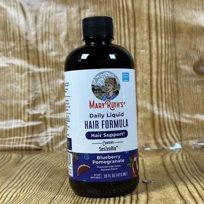 MaryRuth s Daily Liquid Hair Formula Blueberry Pomegranate 16oz Hair Support