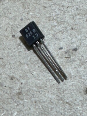 25x SF828 D SF-828-D NPN HF, Breitband-Transistor 60V 500mA 735mW 60MHz #AS-L06