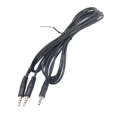 3.5mm 1/8" TRS 3 Pole Male to 2x Male Audio Stereo Headphone Splitter Cable 5ft