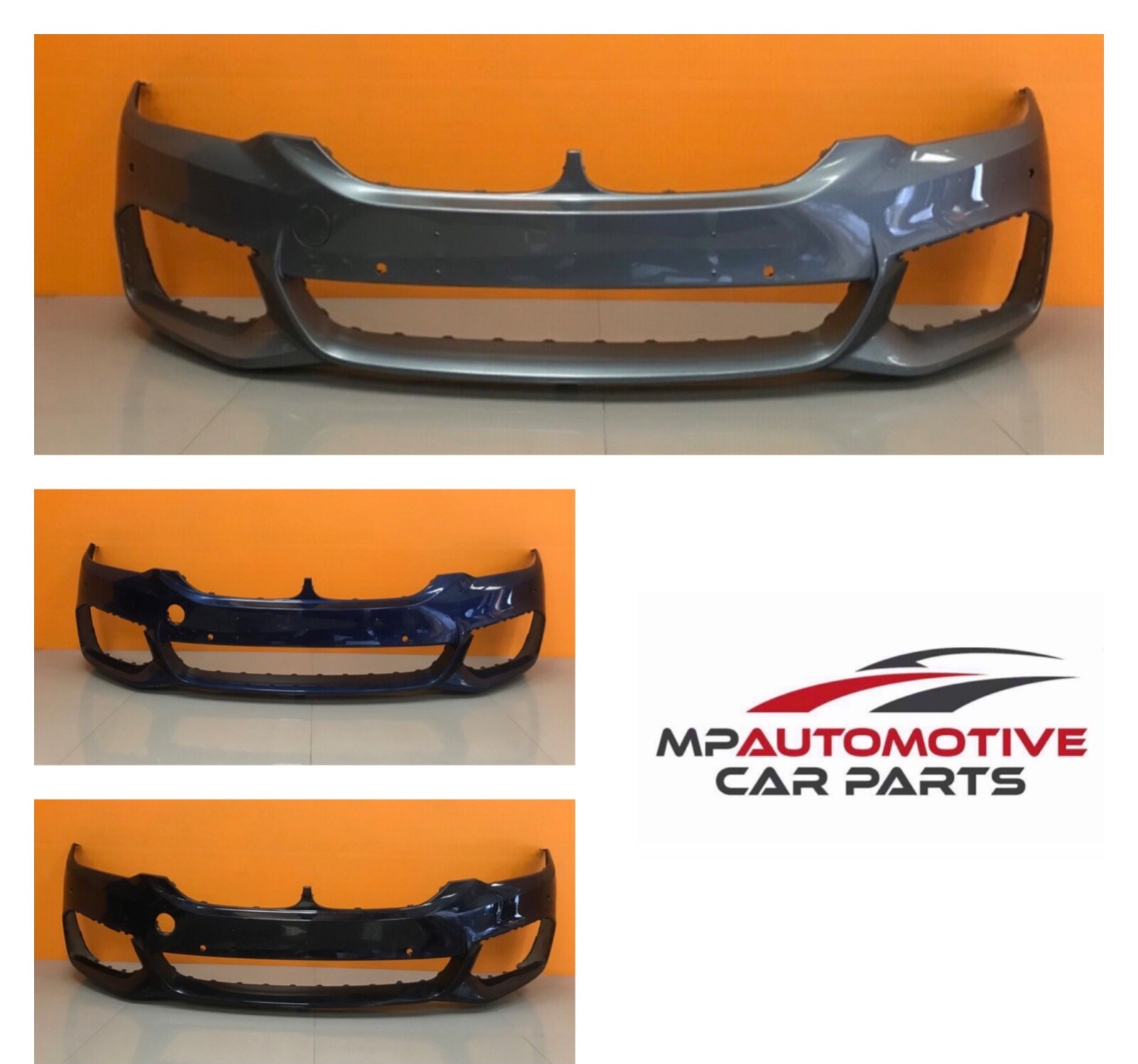 *BMW 5 series g30/g31 m sport 2017- on genuine front bumper EACH