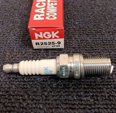 NGK Genuine Racing Spark Plugs R2525-9 Stock No 4735 Plug from