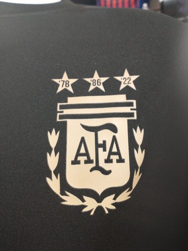 Argentina WORLD CHAMPION CAMPEON DEL MUNDO 2022 SOCCER Jersey dry fit Polyester - Picture 5 of 11