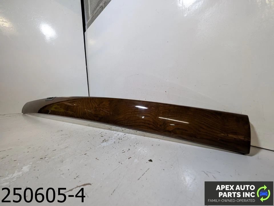 OEM 2002-2005 BMW 745I 4.4L REAR SHELF DECK WOOD TRIM COVER PANEL BACK Foto 2 de 4