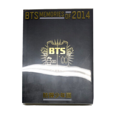 BTS Memories of 2014 DVD 3 Disc & Photobook (PRE-OWNED, GREAT