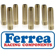 FERREA Copper Bronze Valve Guides Set/8 for Brodix Heads 11/32,.545,2.375