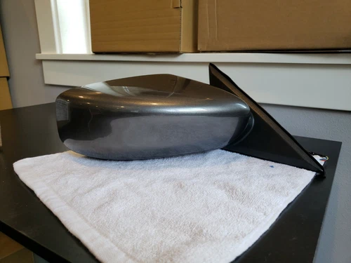 NEW GRAY Mirror fits 14-18 Nissan Altima Passenger Right Door-Power