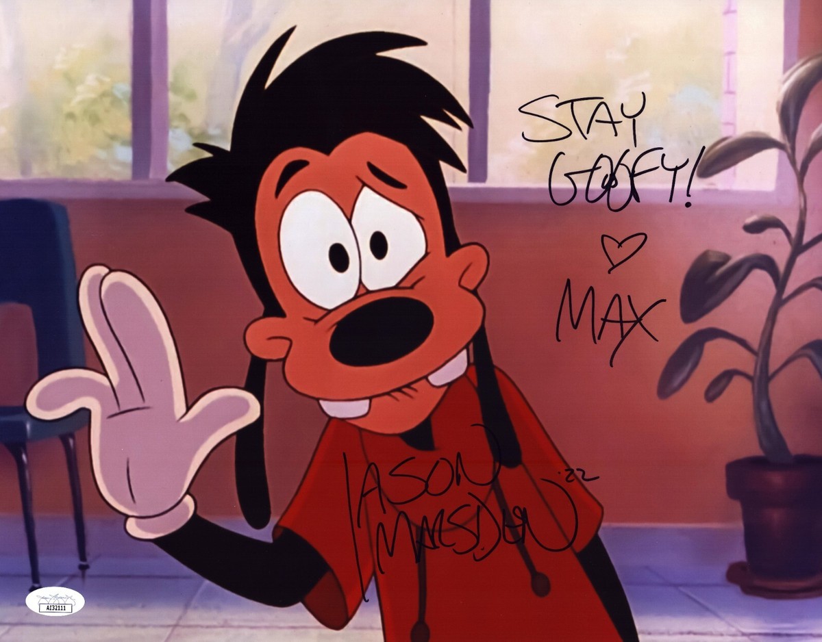 JASON MARSDEN Signed A GOOFY MOVIE 11x14 Photo MAX Authentic