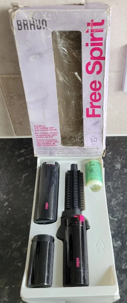 Gas powered top curling iron