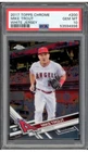 2017 Topps Chrome Baseball #200 Mike Trout WHITE JERSEY - Angels PSA 10 GEM MT